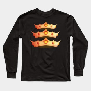 Three Crowns Long Sleeve T-Shirt